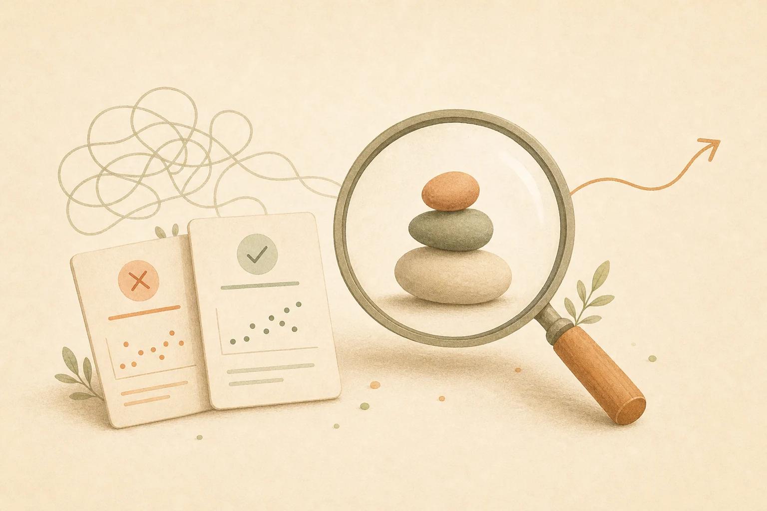 Critical thinking topic illustration