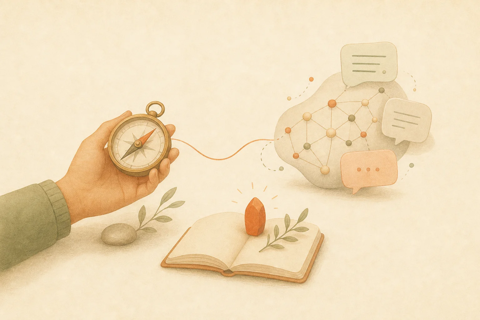 Thinking With AI topic illustration